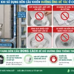 Những sai lầm khi sử dụng bồn cầu khiến đường ống dễ tắc ở chung cư giá rẻ